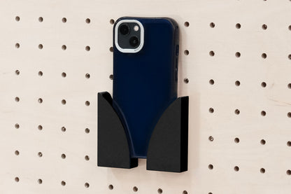 Wall phone holder for Pegboard - Phone holder