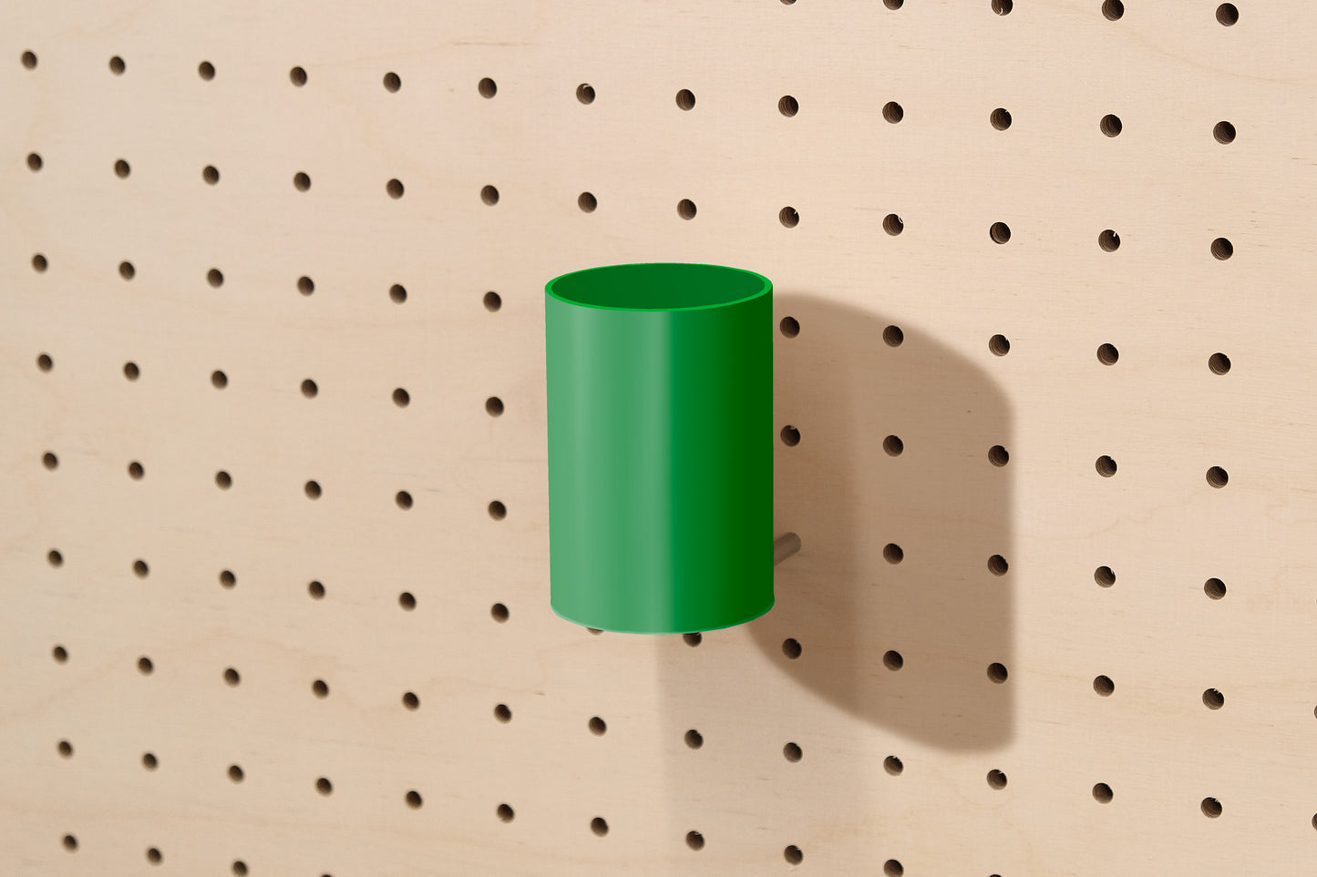 Floating Pen Holder for Pegboard - Minimalist Design