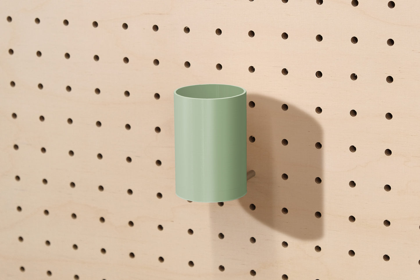 Floating Pen Holder for Pegboard - Minimalist Design