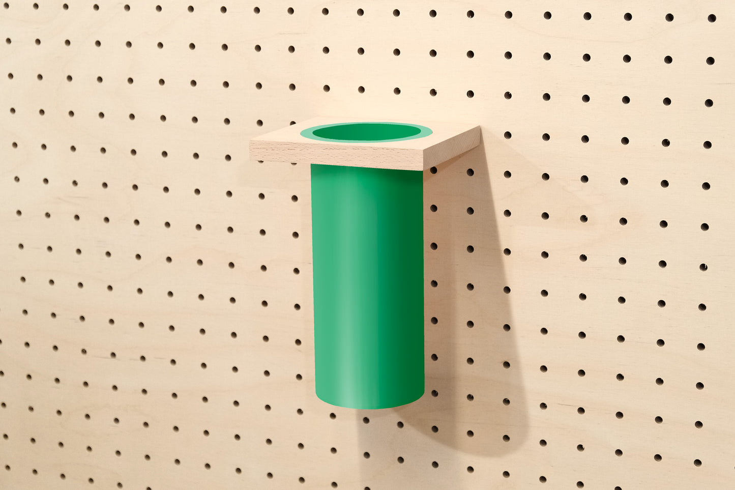 Pot à ustensiles pour Pegboard - Rangement créatif pour la cuisine