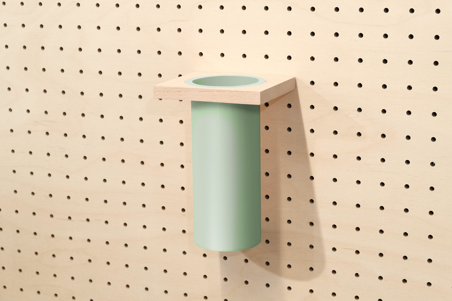 Pot à ustensiles pour Pegboard - Rangement créatif pour la cuisine