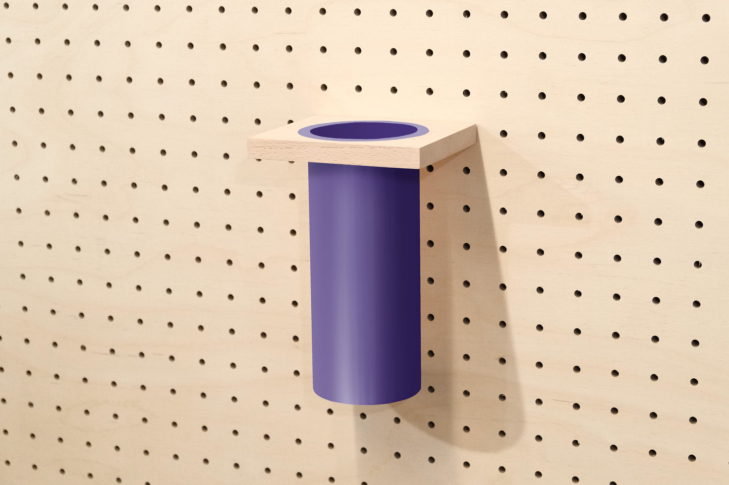 Pot à ustensiles pour Pegboard - Rangement créatif pour la cuisine