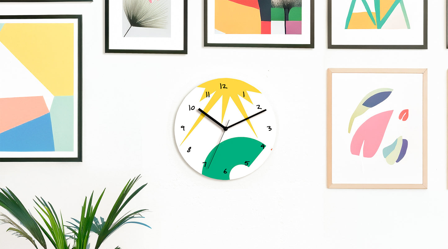 Sketch Clock®: The creative and infinitely customizable colorful clock