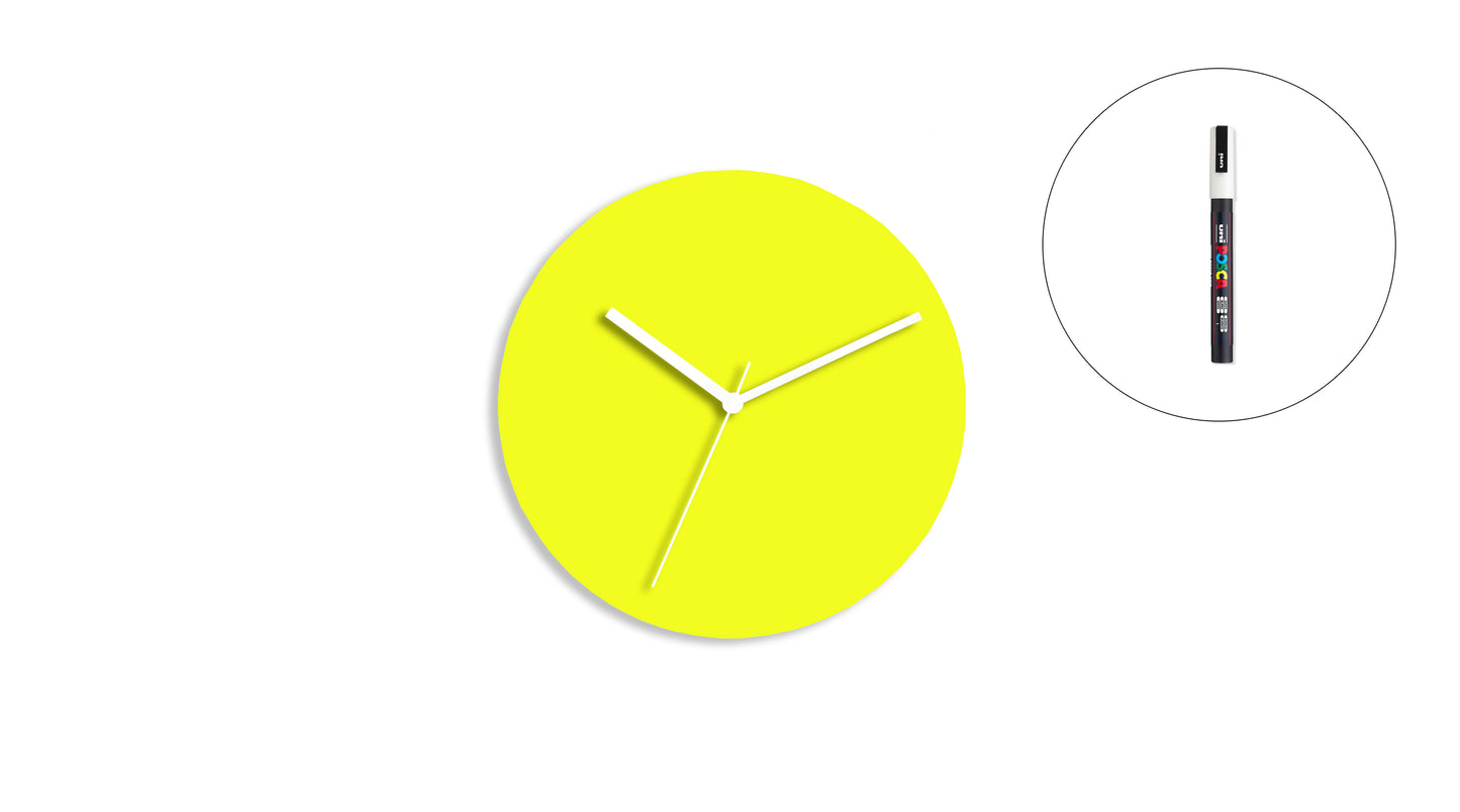 Sketch Clock® : L'horloge colorée créative et personnalisable à l'infini