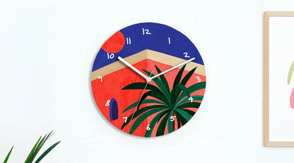 Sketch Clock®: The creative and infinitely customizable colorful clock