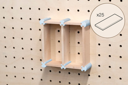 Kit de rangement maquillage pour Pegboard