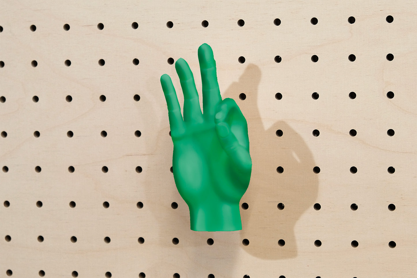 Hand-shaped coat hook - 3D printed Home Decor