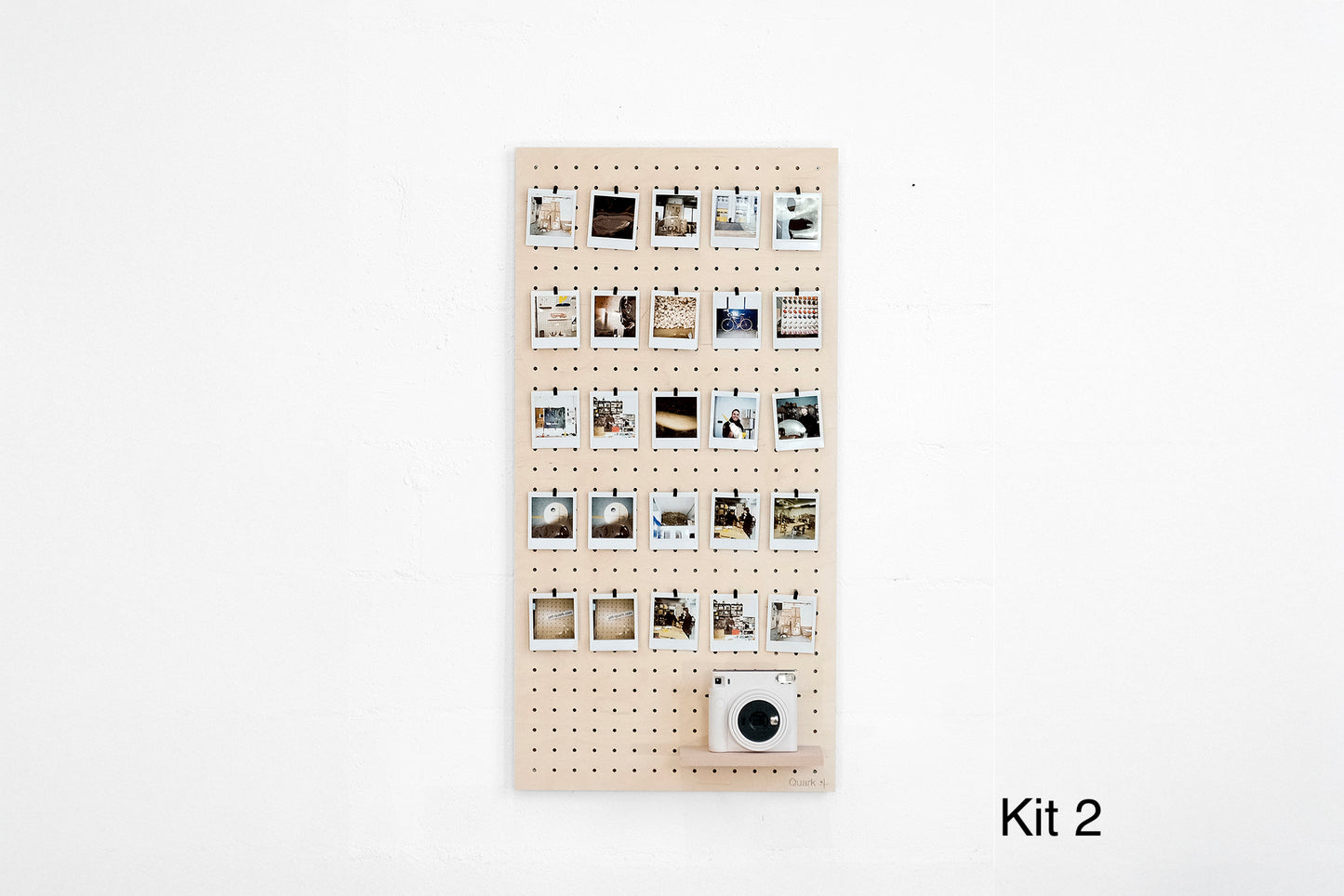 Pegboard Photowall Quark – Le mur de photos pour vos bureaux pour sublimer votre espace