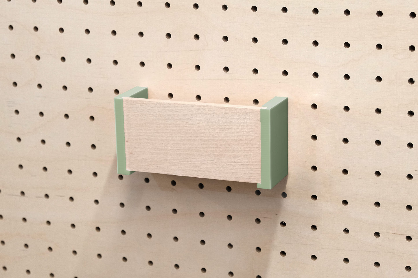 Mail holder and letter holder for Pegboard