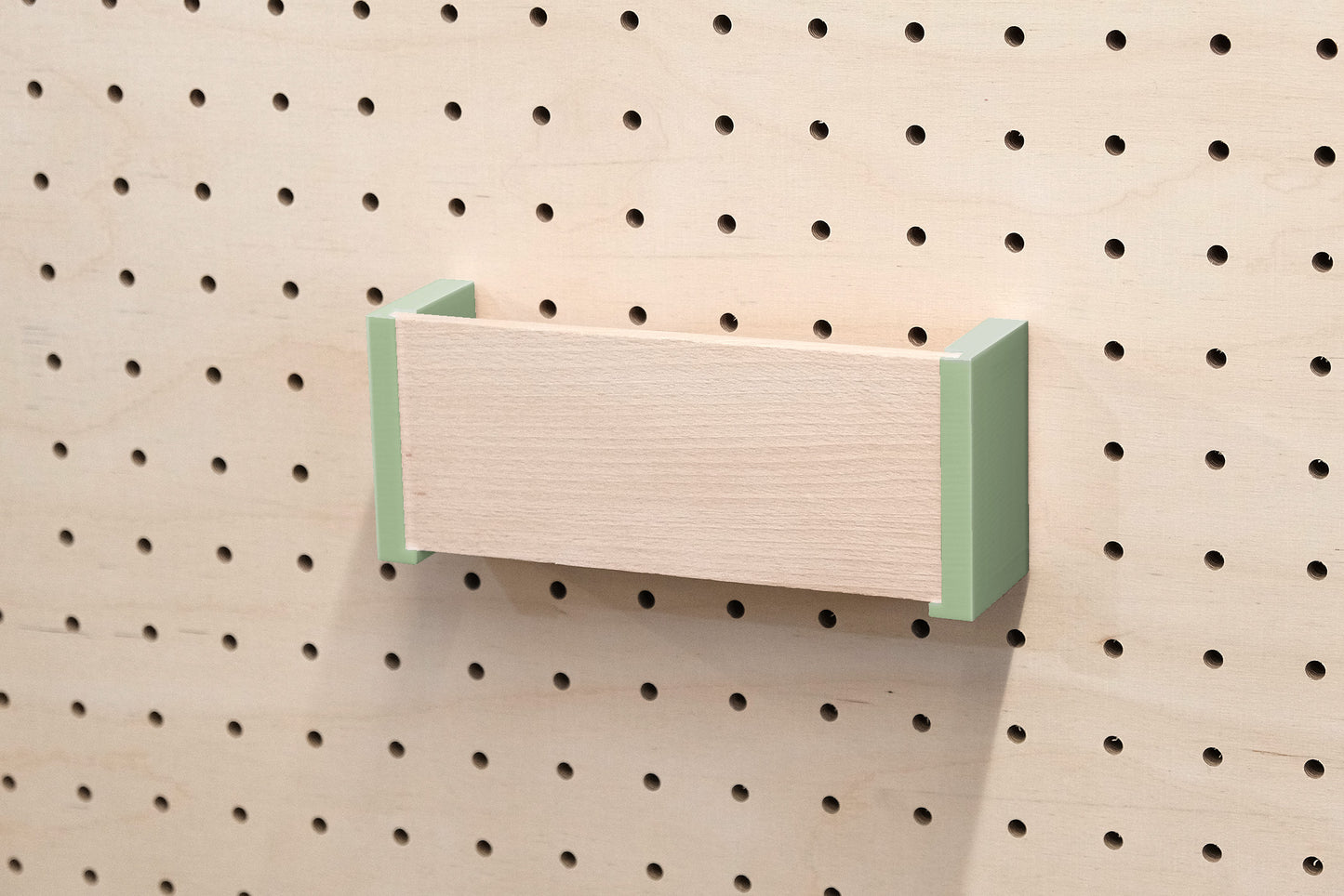 Mail holder and letter holder for Pegboard