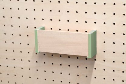 Mail holder and letter holder for Pegboard