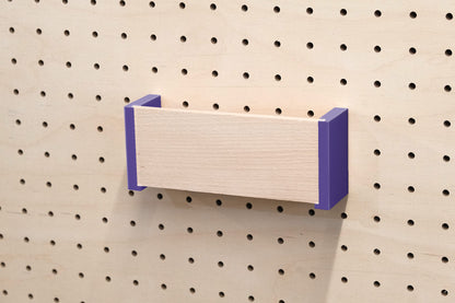 Mail holder and letter holder for Pegboard