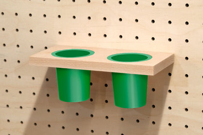 Hanging pencil holder for Pegboard