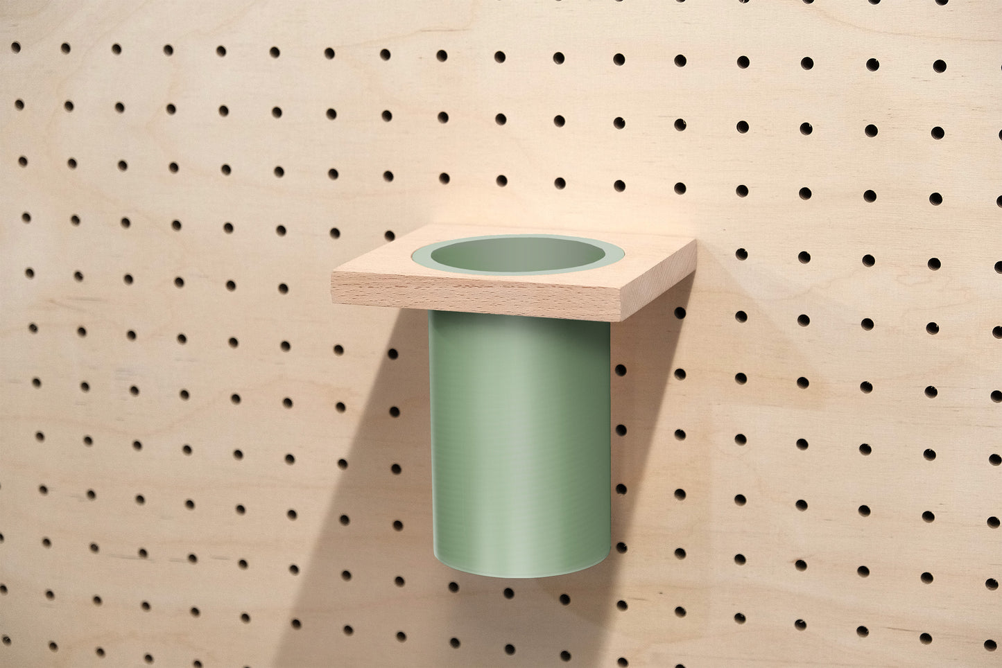 Pot à ustensiles pour Pegboard - Rangement créatif pour la cuisine