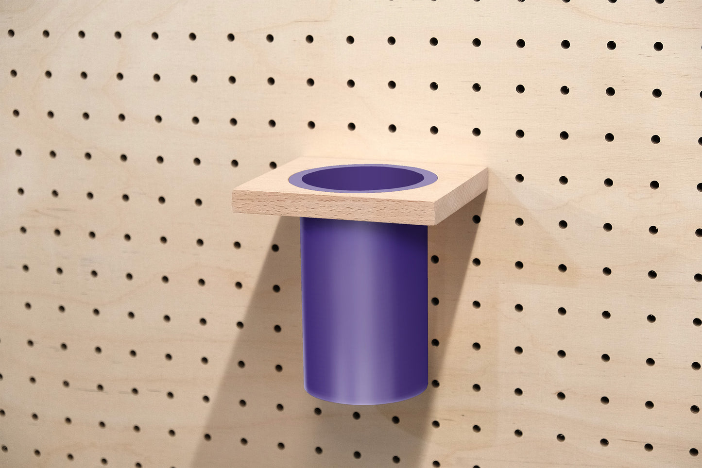 Pot à ustensiles pour Pegboard - Rangement créatif pour la cuisine