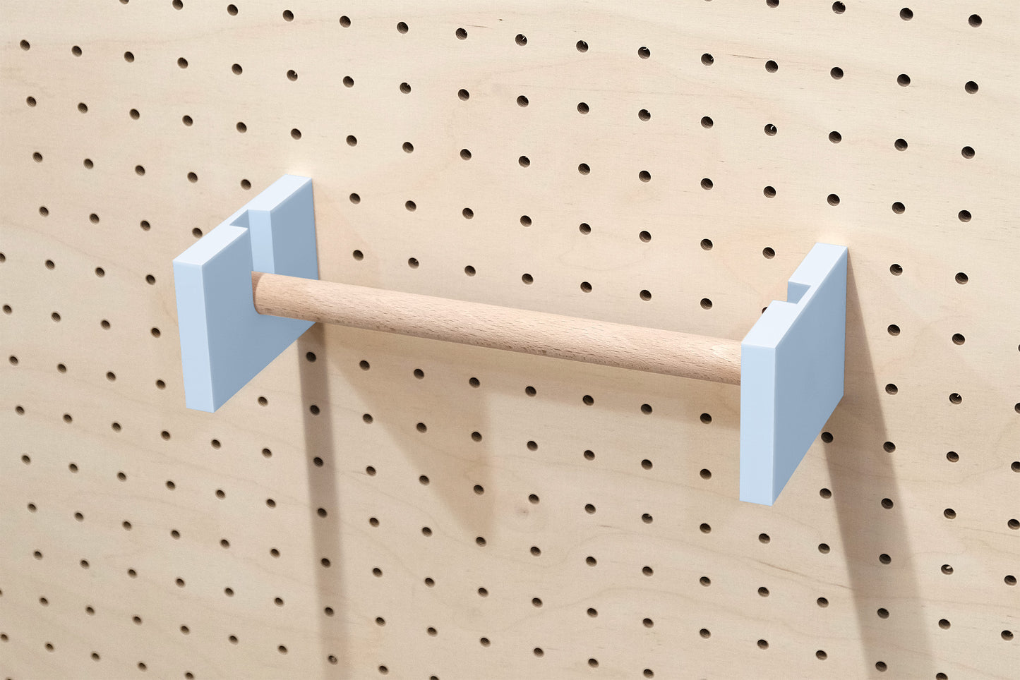 Porte rouleau essuie-tout pour Pegboard