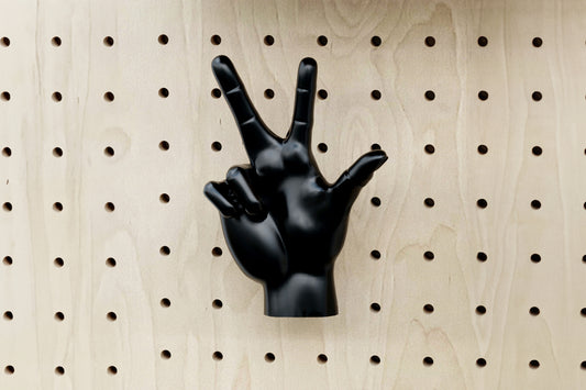 Hand-shaped coat hook - 3D printed Home Decor
