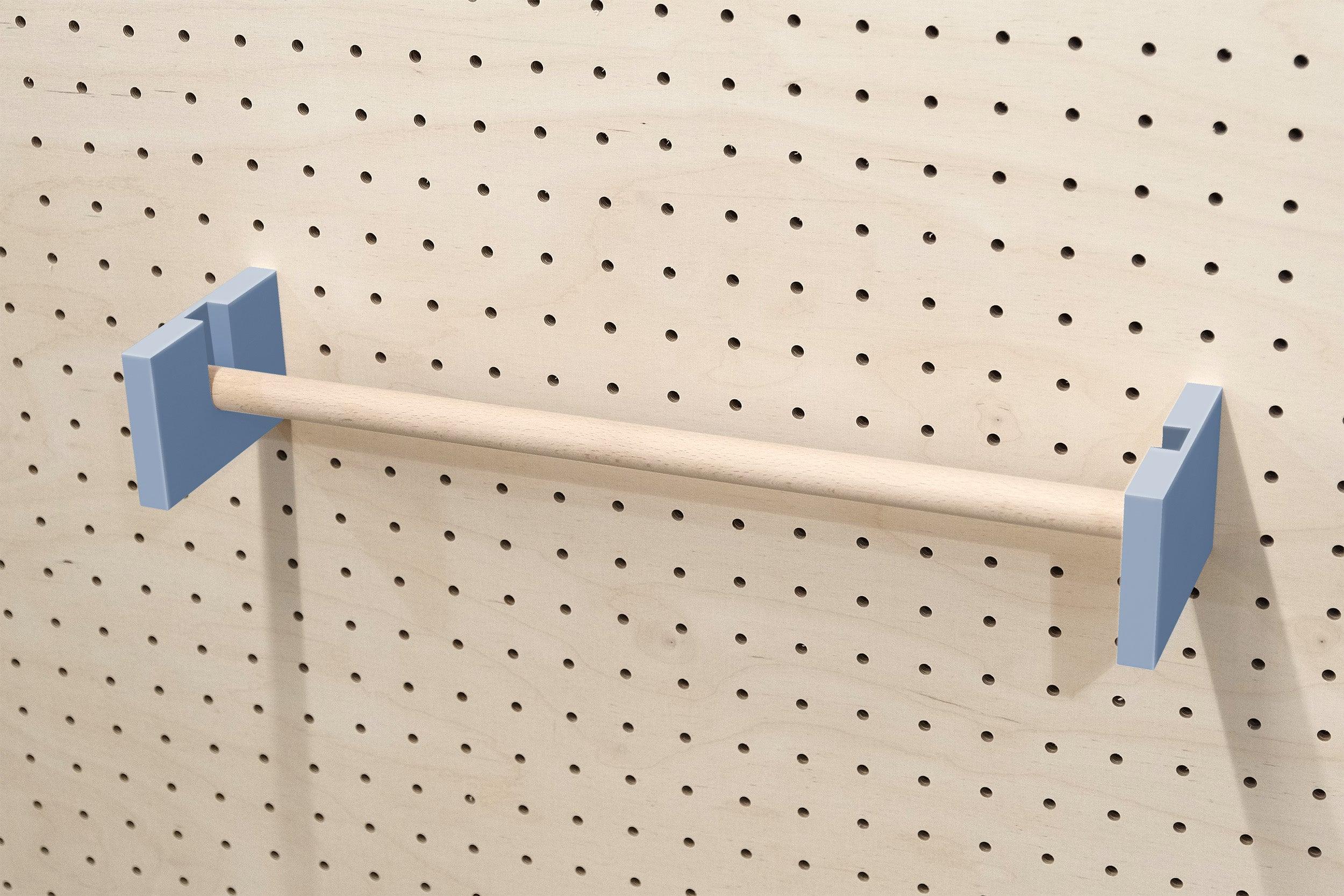 Porte rouleau papier toilette pour Pegboard - Quark