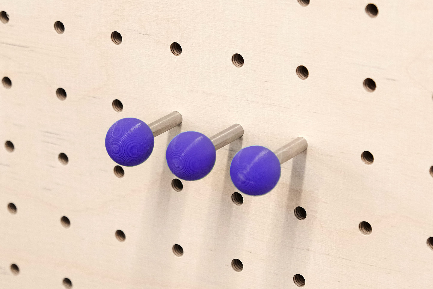 Colored pins - Pin with colored ball for Pegboard