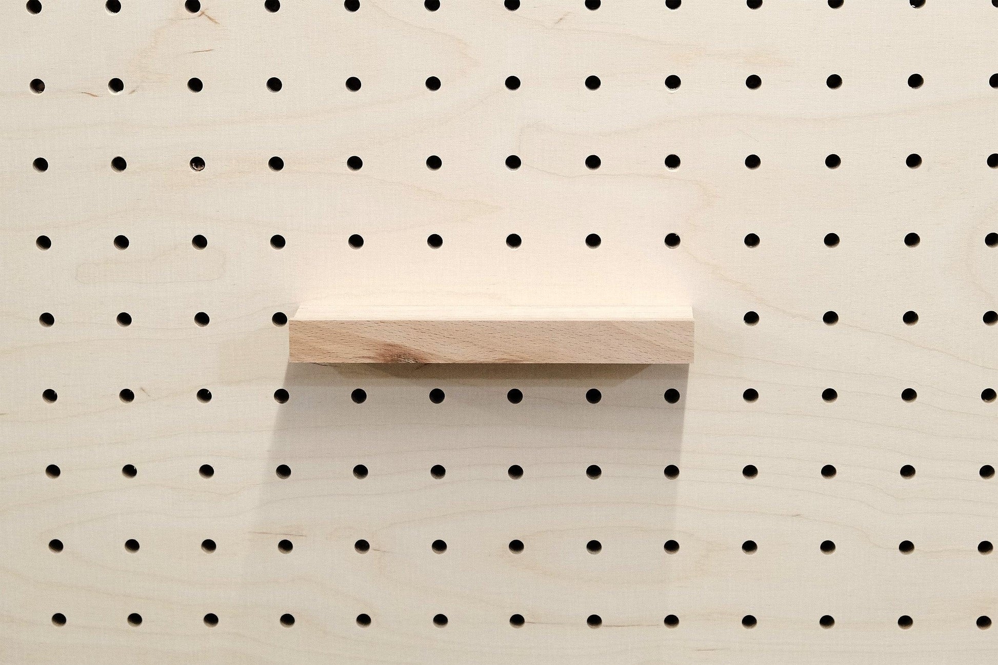 Pegboard wood splinters in 48 cm - Natural OSB perforated panel - Quark