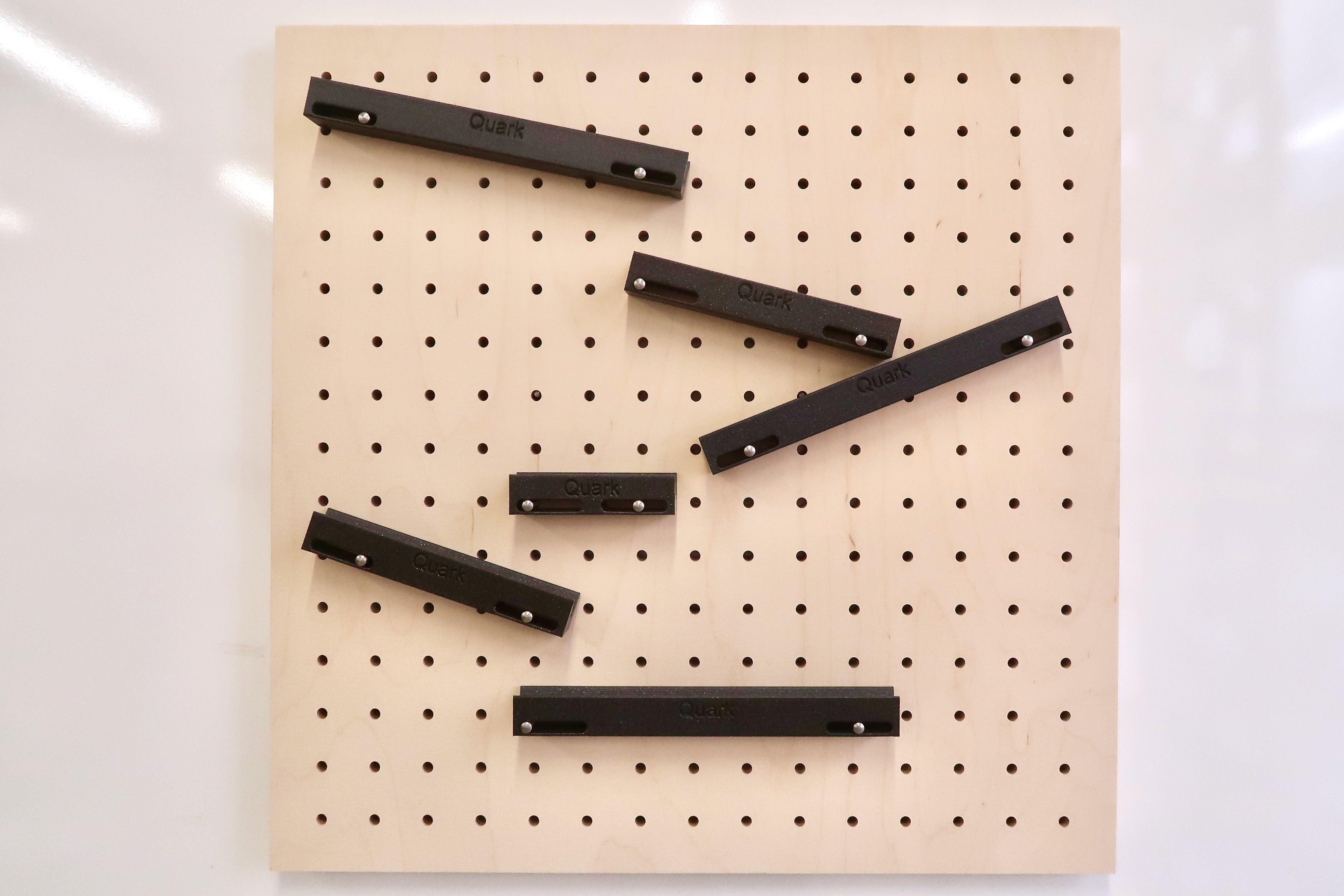 Pegboard 2024 marble run