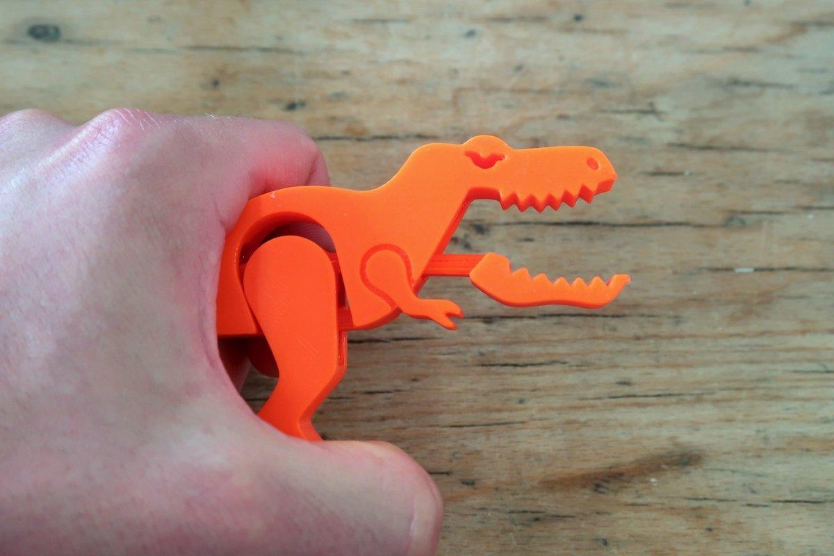 Dinosaur Finger Puppets 3D
